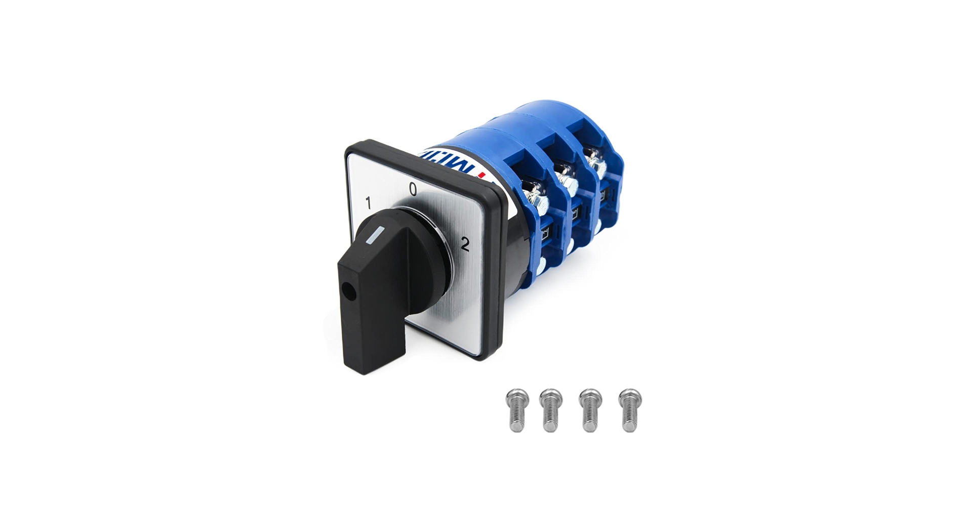 KEYMOO 125A Rotary Changeover Switch, 660V 3 Position 3